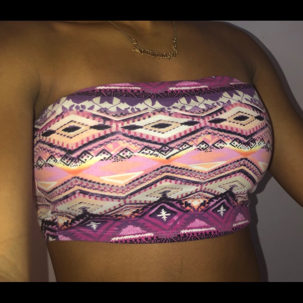 Multicolored Tube Top